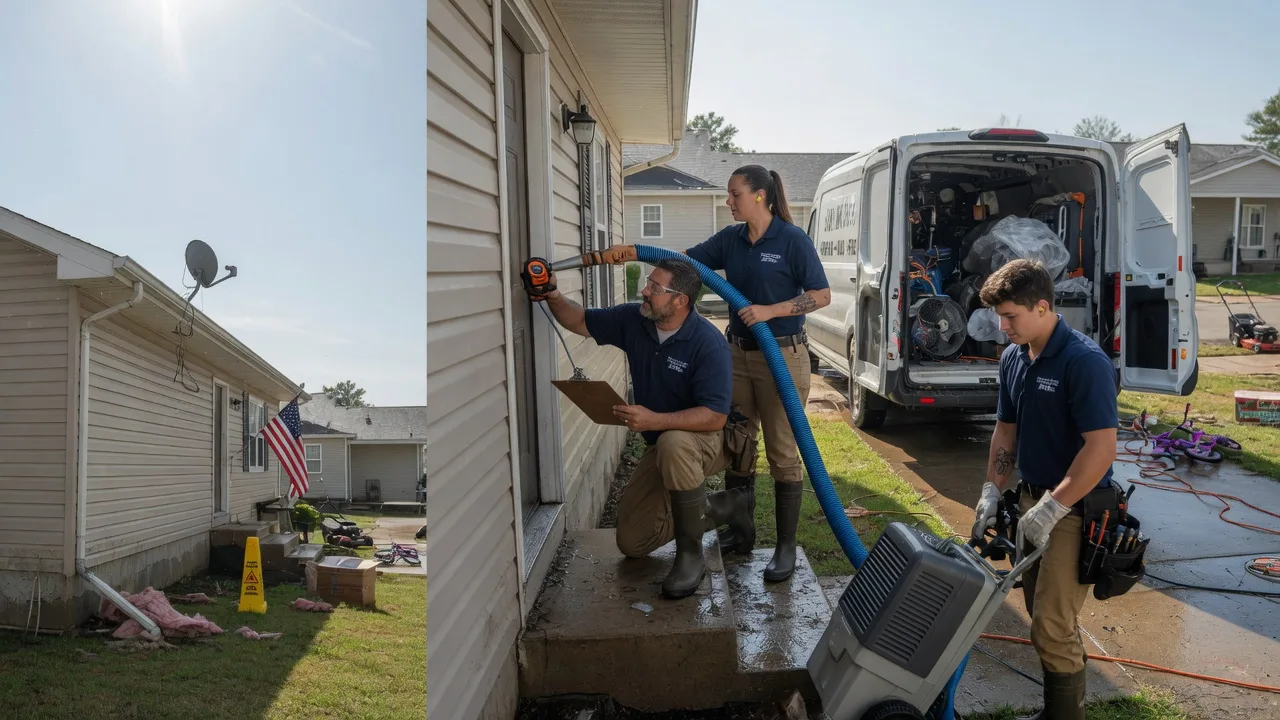 Ceiling Water Damage Restoration in Jackson Center, PA near me
